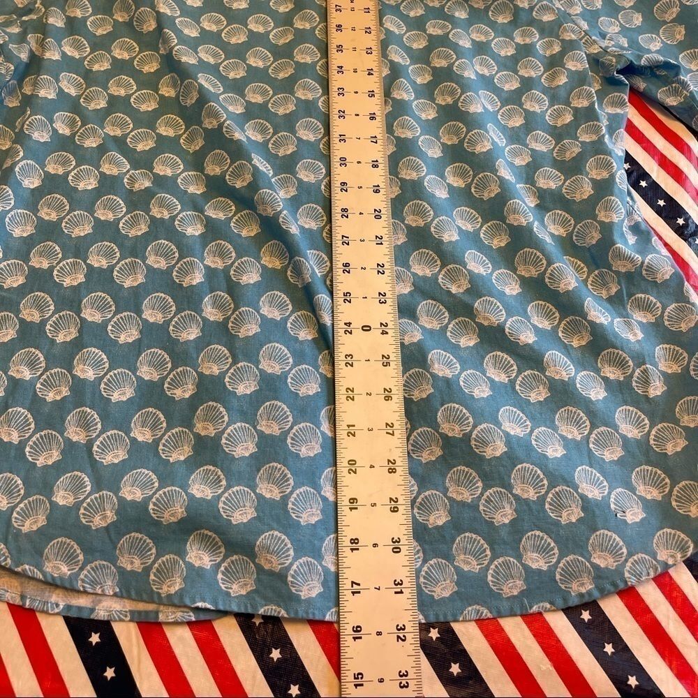 Charleston Threads Shell Linen Button Down Shirt - Picture 10 of 10